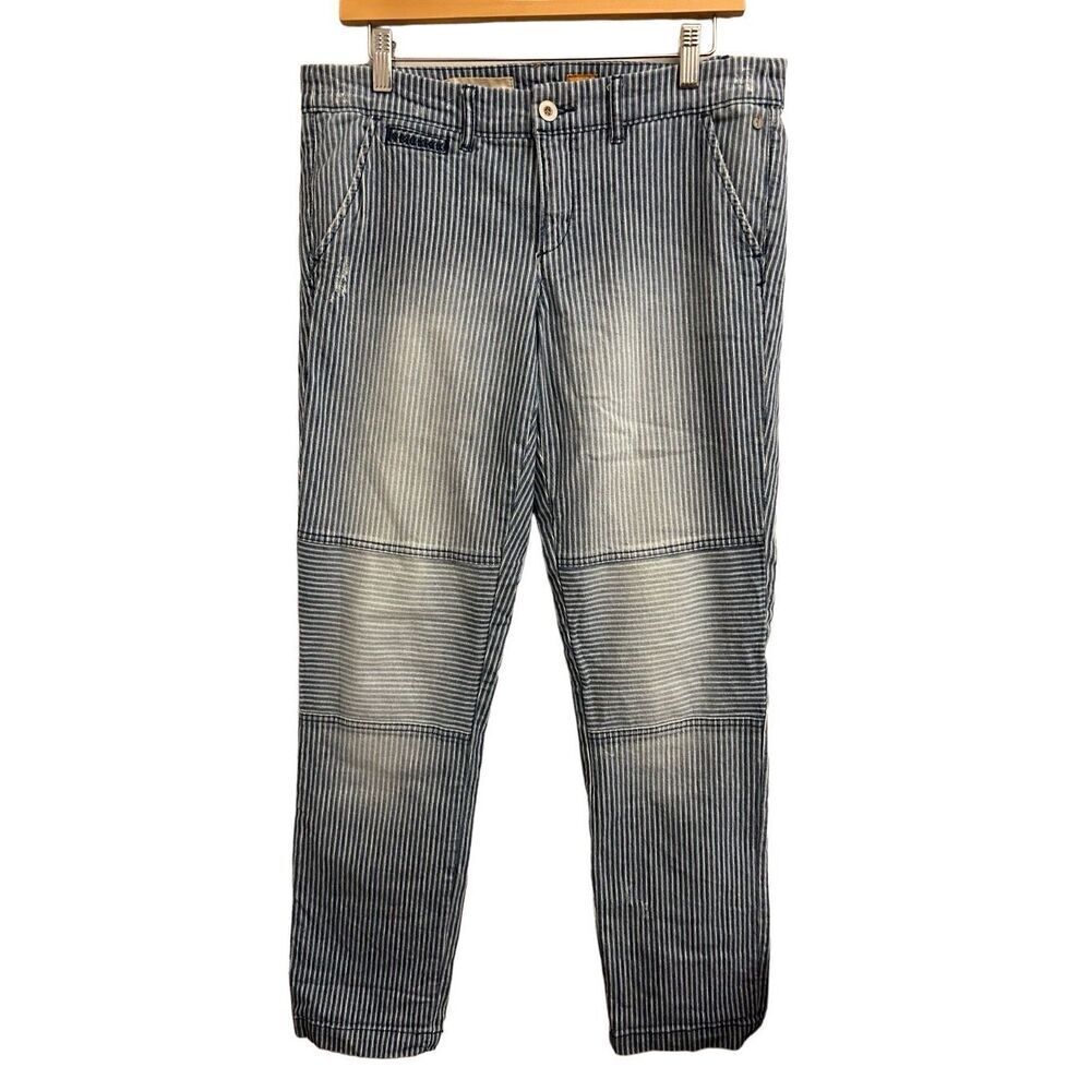 Pilcro & the Letterpress Hyphen striped jeans 29